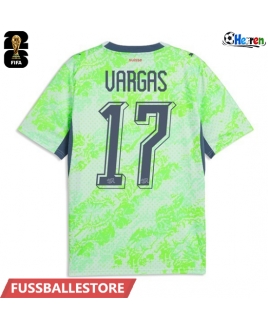 Günstige Schweiz Ruben Vargas #17 Auswärtstrikot WM 2026 Kurzarm